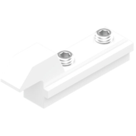 Gâche coulissante LA CROISEE DS DS2264 blanc 42 x 10,8 x 15,6 mm