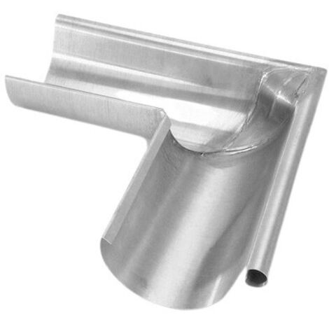 Équerre gouttière VM ZINC 1/2 ronde 33 300 mm boudin 14 mm