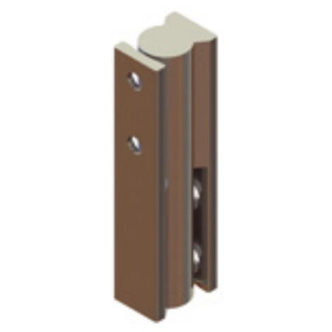 Paumelle de meuble MONIN 445 110 50 mm Laiton chromé