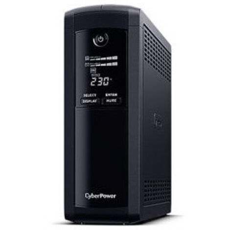 Onduleur Tour Line-Interactive CyberPower VP1600EILCD 1600 VA 960 W Noir (1/2)