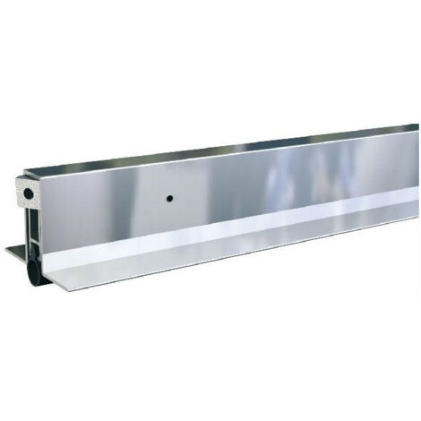 Bas de porte automatique encastré ELLEN Ellen-Matic 3 73 cm Aluminium