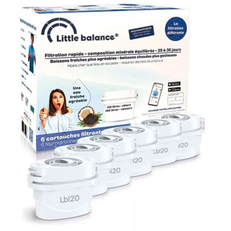 Pack de 6 cartouches maxtra pour carafe - Little Balance - 8589 (1/2)