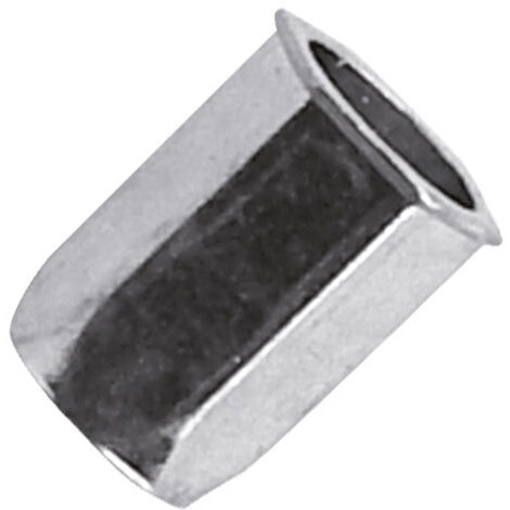 100 écrous à sertir hexagonal acier zingué TR, D. M8 x 18 mm - HCR0825 - Scell-it (1/4)