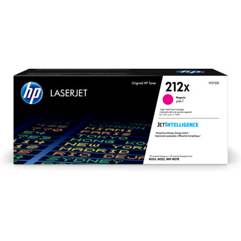 HP 212X Hohe Ergiebigkeit Magenta original LaserJet Tonerpatrone (W2123X) (1/3)