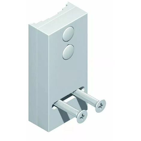 Paire de béquilles Cortina 195F HOPPE Argent - 509089