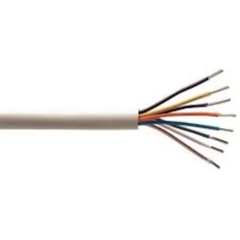 Câble réseau multicœur ELECTRALINE A023JH Cat5e 10 m Gris clair