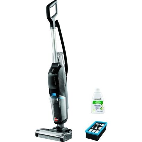 Bissell – Aspirateur multifonction filaire 3 en 1 – Aspiration, lavage et séchage – Puissance illimitée pour sols durs – Filtre lavable