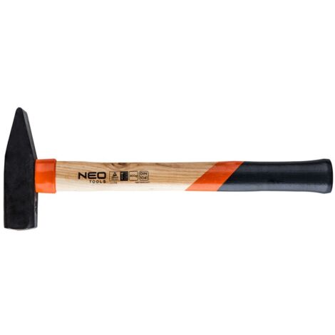 Marteau de serrurier NEO 800g - professionnel, manche en frêne (1/4)