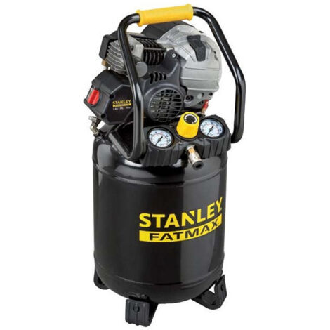 Stanley – Compresseur lubrifié 24L 2HP 1,5kW 10 bars – Débit d'air 222 L/min – Moteur durable sans entretien – Compatible outils pneumatiques (1/3)