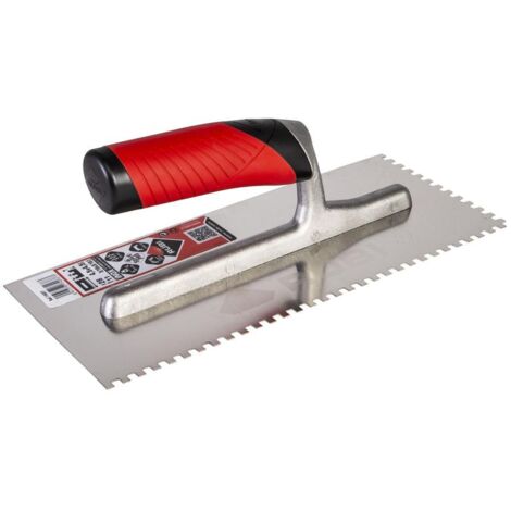 Peigne INOX à manche ouvert RUBIFLEX 28 cm RUBI  4,5 x 4,5 mm