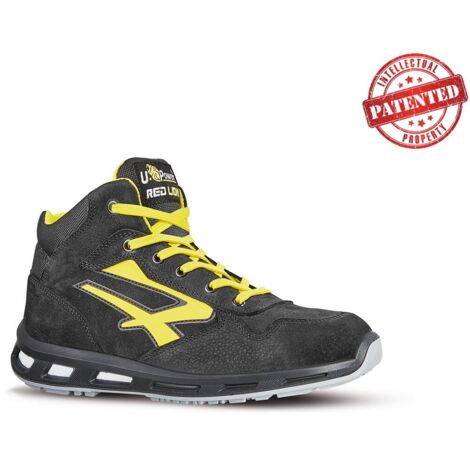 U-Power – Chaussures de sécurité haute S3 SRC CI ESD – Cuir nubuck naturel – Semelle antidérapante PU – Protection des orteils aluminium – Pointure 43