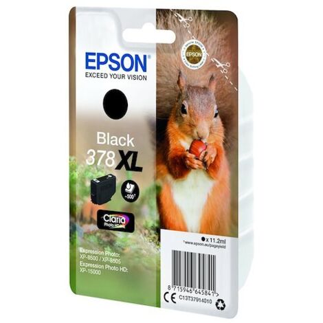 Cartouche d'encre Epson 378XL Noir