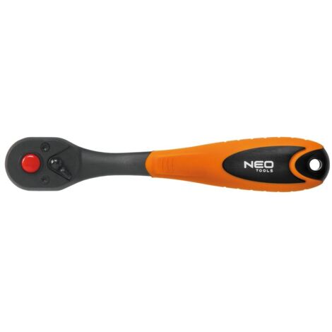 Clé à cliquet décalée NEO 1/2", 250 mm - Durable et professionnelle (1/2)