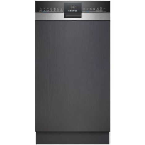Lave-vaisselle 45cm 10 couverts 42db noir - Siemens - SR55ZS10ME (1/5)