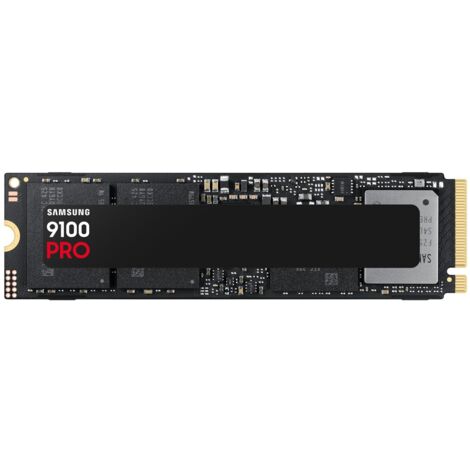SAMSUNG Samsung SSD Interne 9100 Pro, NVMe 2.0 PCIe 5.0x4, Capacité 4To, Vitesse de Lecture jusqu'à 14 800 Mo/s, Les Performances de la Gen5 sur PC et PS5, MZ-VAP4T0BW (1/5)