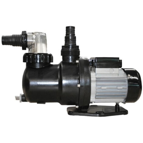 GRE - Pompe centrifuge auto-amorçante PP077 - 0,75 CV - Pré-filtre incorporé avec couvercle transparent (1/5)