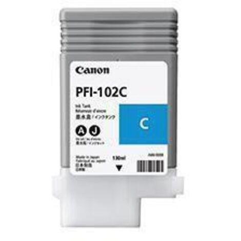 Canon Tintenpatrone 0896B001 PFI102C 130ml cyan