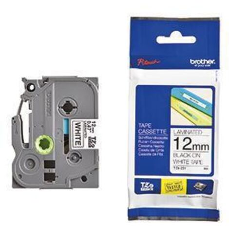 Brother Schriftbandkassette TZE231CIV sw auf ws 20 St./Pack. (1/2)