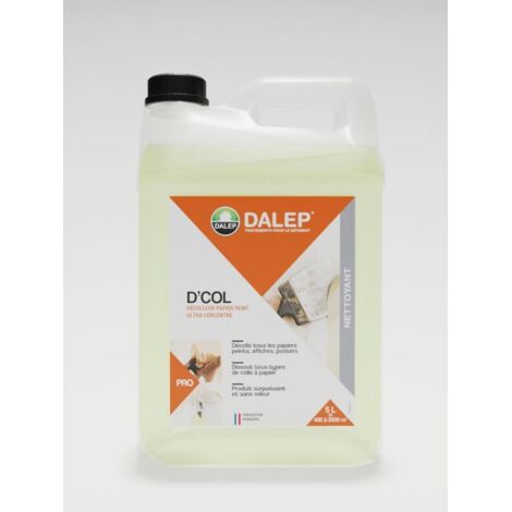 Décolleur D'COL pour papiers peint et affiches Bidon de 1 litre - DALEP (1/2)