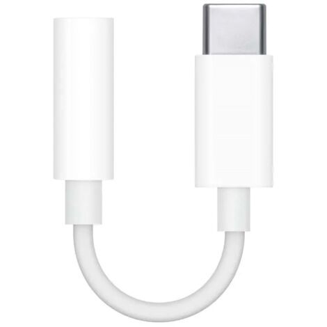 Apple USB, audio Câble adaptateur [1x USB-C® - 1x Casque (jack 3,5 mm)] MW2Q3ZM/A Y819253 (1/4)