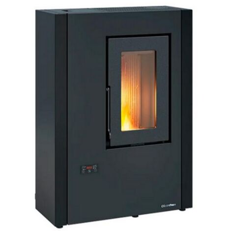 Extraflame – Poêle à granulés étanche 5.0 kW – Rendement 94% – Sortie de fumées arrière/supérieure/latérale – Wi-Fi intégré – Nettoyage facile