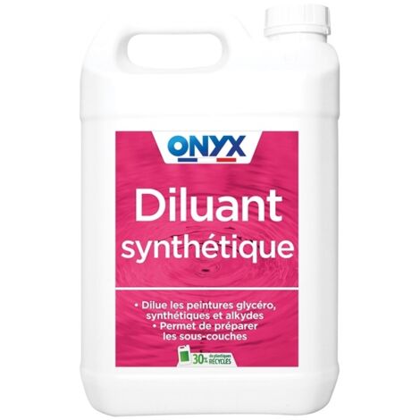 Diluant synthétique ONYX 5 L Bidon plastique blanc