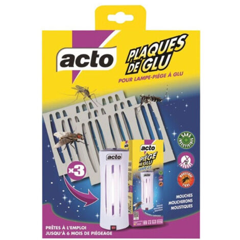 PLAQUE DE GLU POUR LAMPE X3 ACTO - LAMP12R (1/4)