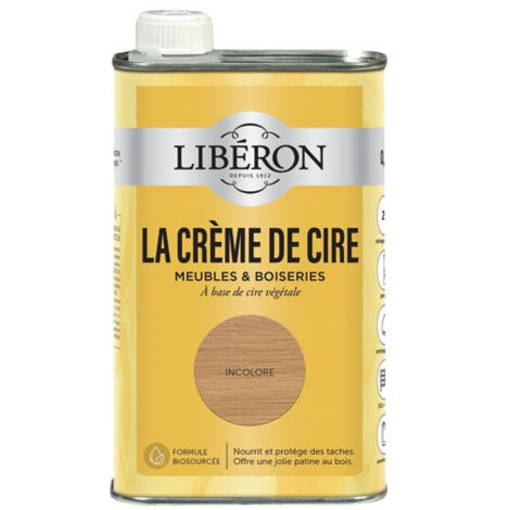 LIBERON - Crème de cire liquide incolore 0.5 l