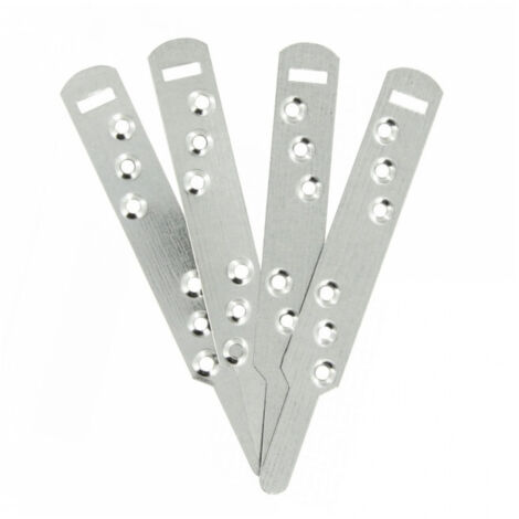 Colliers de serrage pour bouchons mécaniques – Lot de 50 – Métal argenté/gris – Adaptation à goulots variés – Sertissage manuel – Duhallé (1/3)