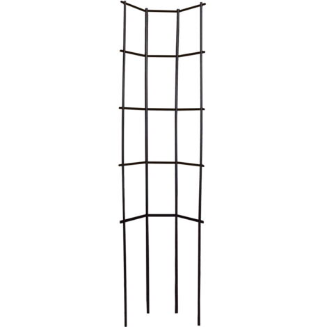 Treillis à piquer trapeze 100x23.5 en acier époxy résistant aux UV et au gel – Pour plantations droites en pot ou massif – Louis Moulin