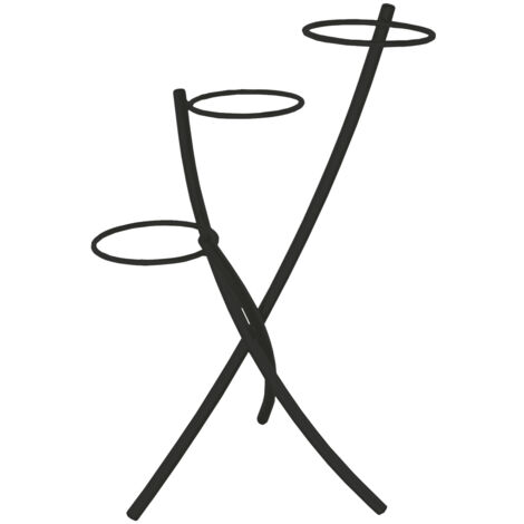 PORTE PLANTES TUBE ROND ANTHRACITE LOUIS MOULIN - 6071 (1/3)