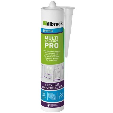 NEC+ ILLBRUCK - Colle multi adhésive pro polyvalente SP050 310ml gris (1/2)