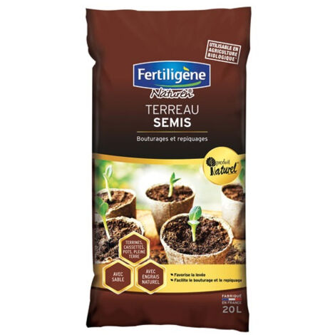 FERTILIGENE - Terreau semis Fertiligène UAB 20L