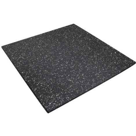 Dalle anti-vibration 60x60cm 10mm – Caoutchouc recyclé – Antidérapante pour machines à laver et équipements de fitness – Id Mat - DALLEANTIVIB606 (1/5)