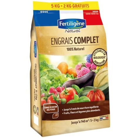 Fertiligene Engrais Complet naturel 5+2 kg pour potager (1/2)