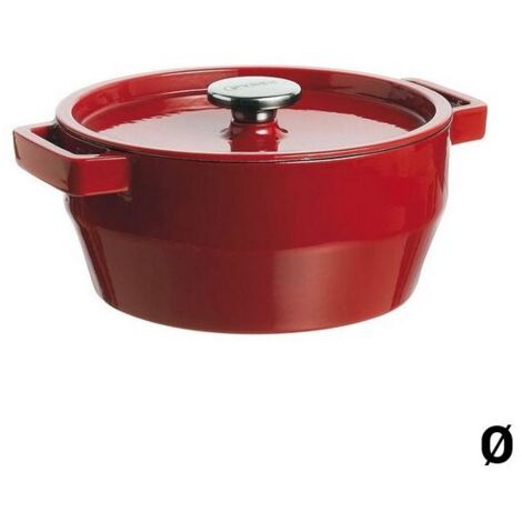 Cocotte ovale Pyrex Slow Cook 29 cm Rouge 3,8 L (1/4)