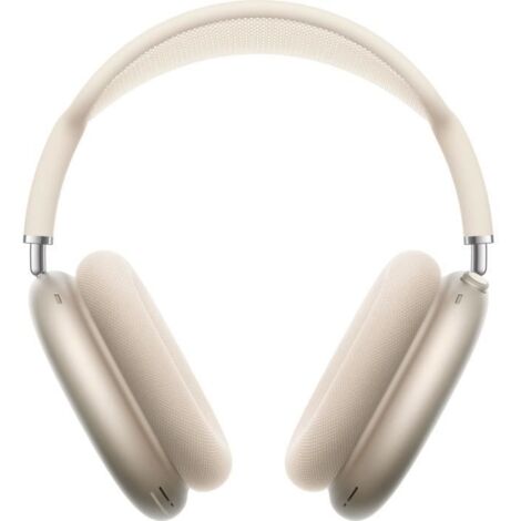 Apple AirPods Max Lumière stellaire à réduction de bruit active (1/5)
