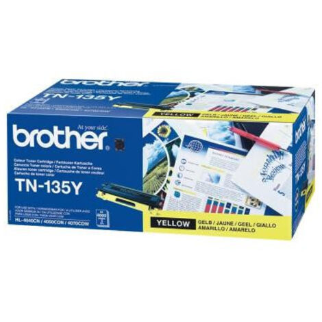 Brother TN-135Y Cartouche de toner 1 pièce(s) Original (1/2)