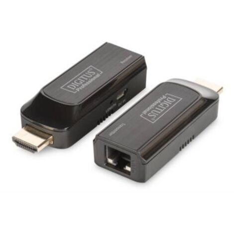 Digitus DS-55203 Mini HDMI Extender Set HDMI A-Buchse + RJ45 auf HDMI A-Buchse, FHD, bis 50m (1/4)
