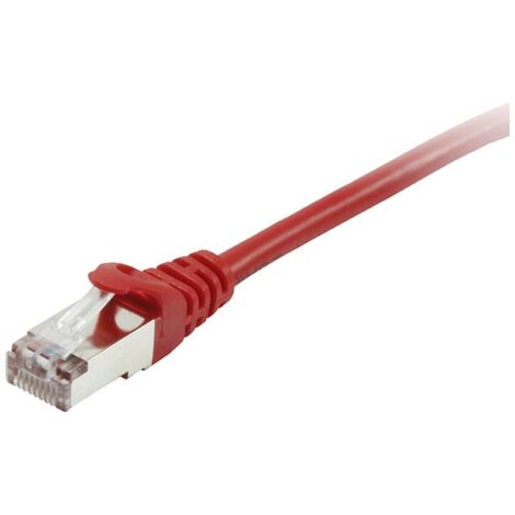 Equip 605524 RJ45 Câble réseau, câble patch CAT 6 S/FTP 5.00 m rouge contacts dorés 1 pc(s) X910772 (1/4)