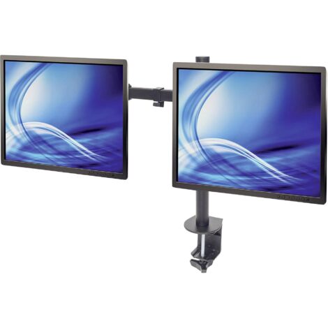 Manhattan Support de table pour écran 461528 2 Écran(s) 33,0 cm (13") - 81,3 cm (32") noir réglable (1/5)