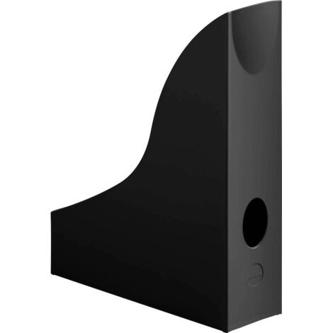 Durable Porte-revues contemporain noir design sobre (1/4)