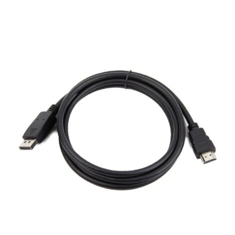 Gembird CC-DP-HDMI-10M Câble DisplayPort vers HDMI (non bidirectionnel), 10 m, noir (1/2)