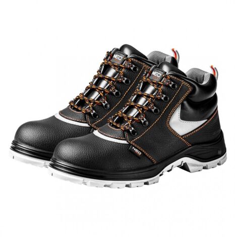 Bottes de travail, cuir, pointure 46, CE (1/2)