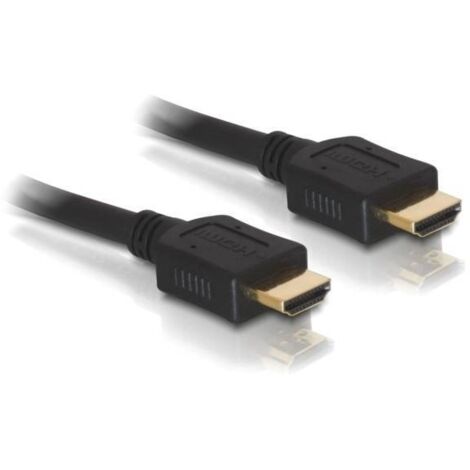 Câble HDMI haute vitesse Delock avec Ethernet 4K à 30 Hz, 2 m (1/3)