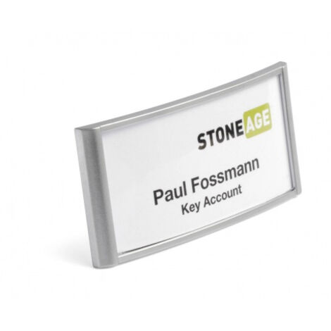 DURABLE Namensschild CLASSIC 854023 30x65mm Magnet si 10 St./Pack. (1/3)