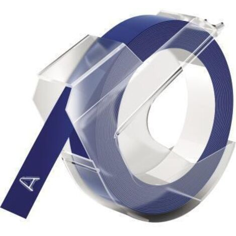 DYMO Prägeband 9mm x 3m glänzend blau (1/5)