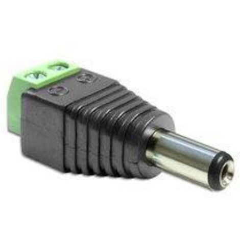 Delock 65487 Adaptateur Connecteur DC Noir et Vert (1/2)
