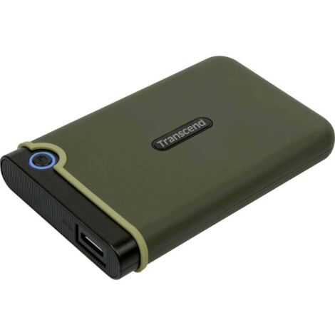 Transcend Slim StoreJet M3G 1TB military green (1/3)