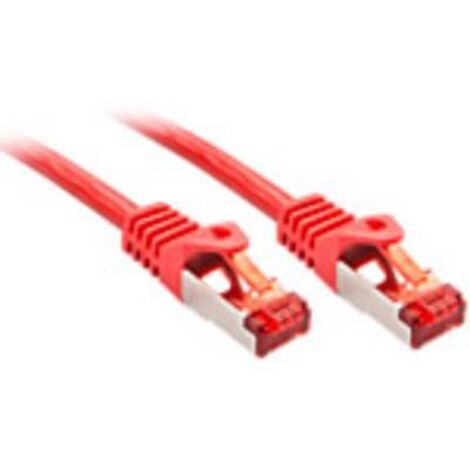 Câbles réseau et DAC LINDY Basic Cat.6 S/FTP Cable Red 0.3m Patch Cable (1/2)